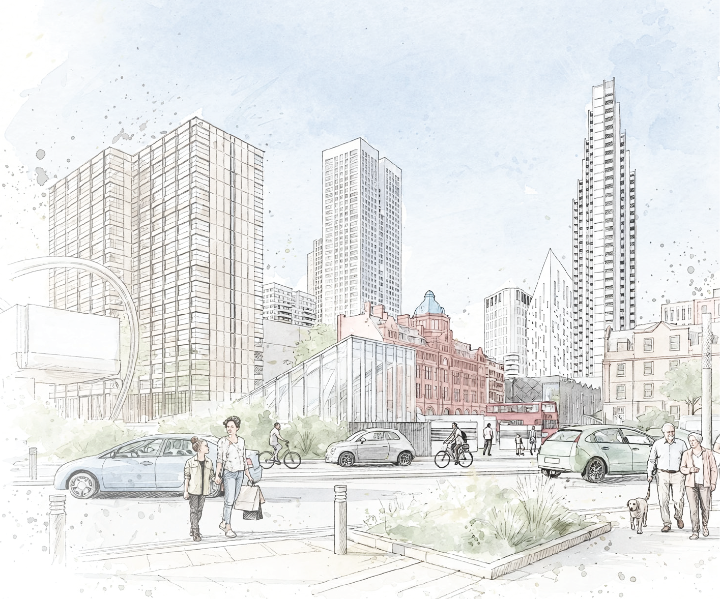 Image-02 Proposed view from Old Street roundabout