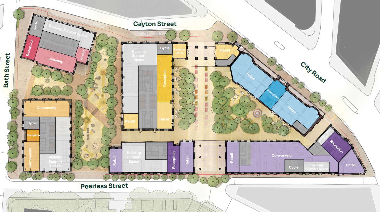 Site plan Groundfloor map